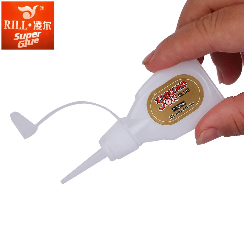 12 шт. пластиковых бутылок, горячая Распродажа, клей OK за 3 секунды