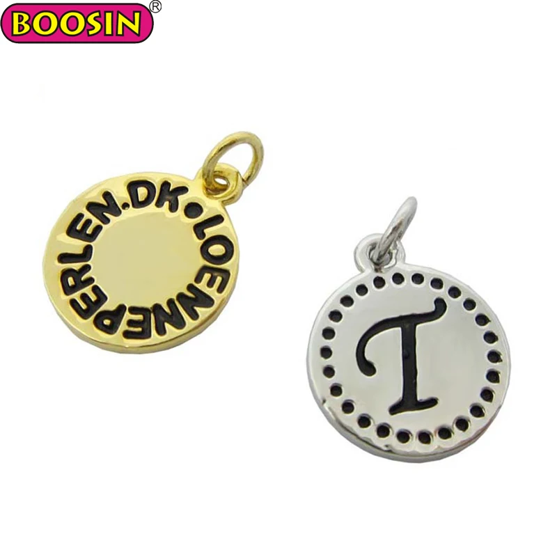 Personalized cheap custom made jewelry state charms gold necklace wholesale