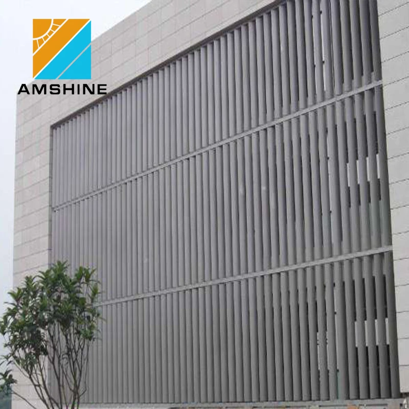100% Waterproof outdoor sunshading aluminum louver system