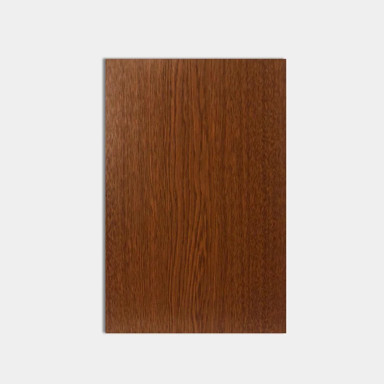 Wood grain laminated sheet for wardrobe door