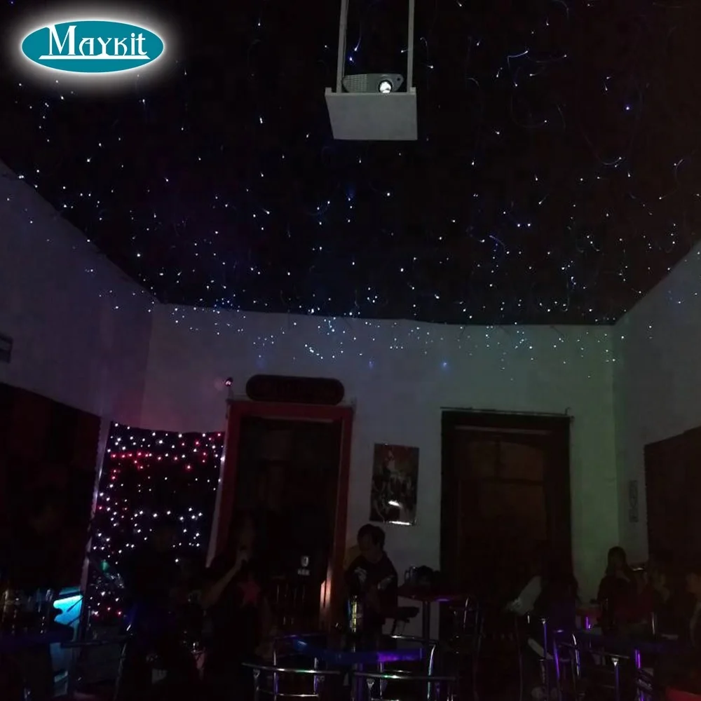 
6sqm 9sqm188 strand white LED twinkle fiber optic star light 