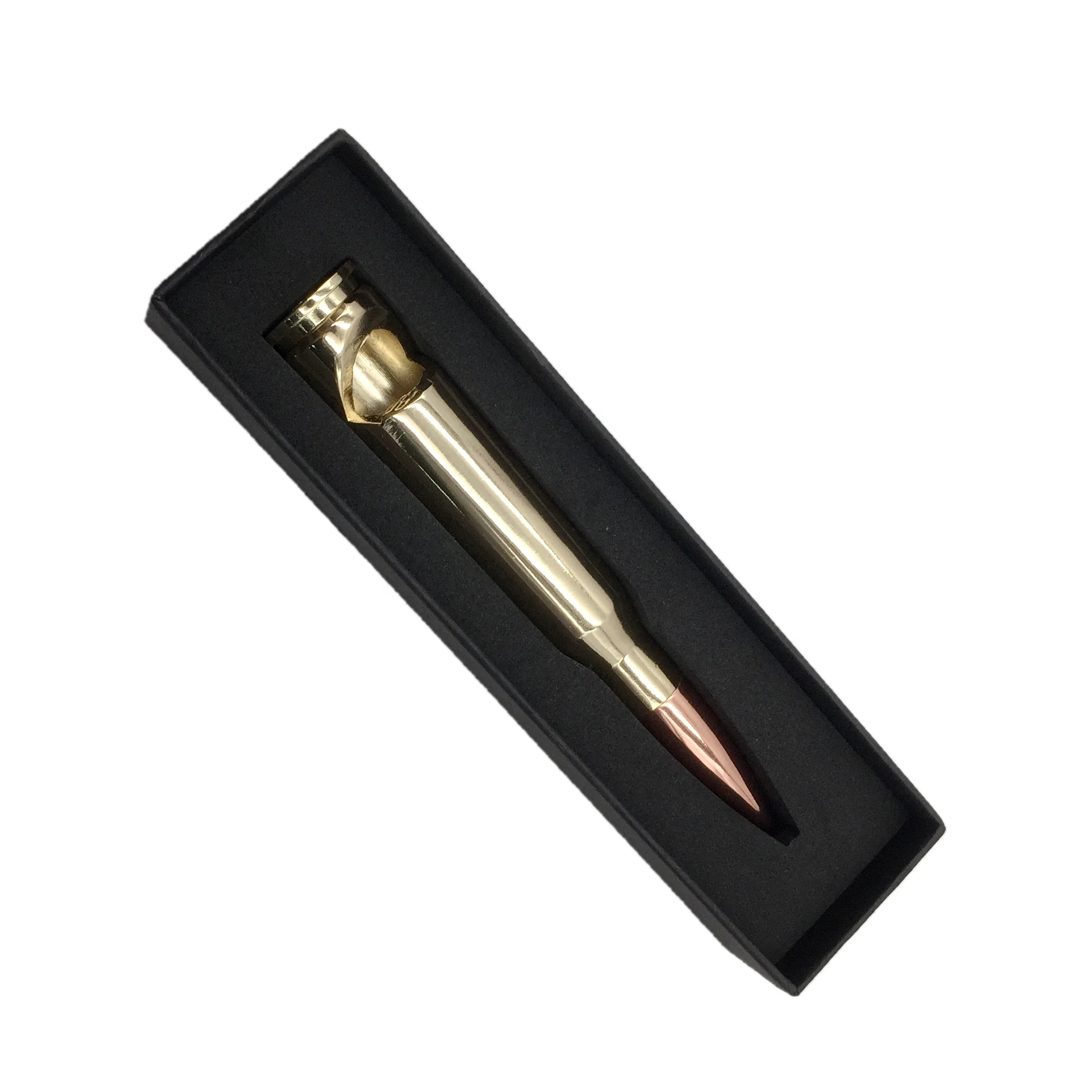 Custom different  caliber polish zinc alloy bullet bottle opener
