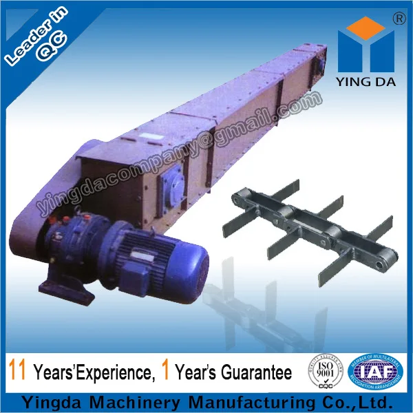 Ролик перетащить конвейер со скребками