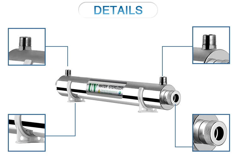 AGUA TOPONE 4w uv water filtration machine for home use