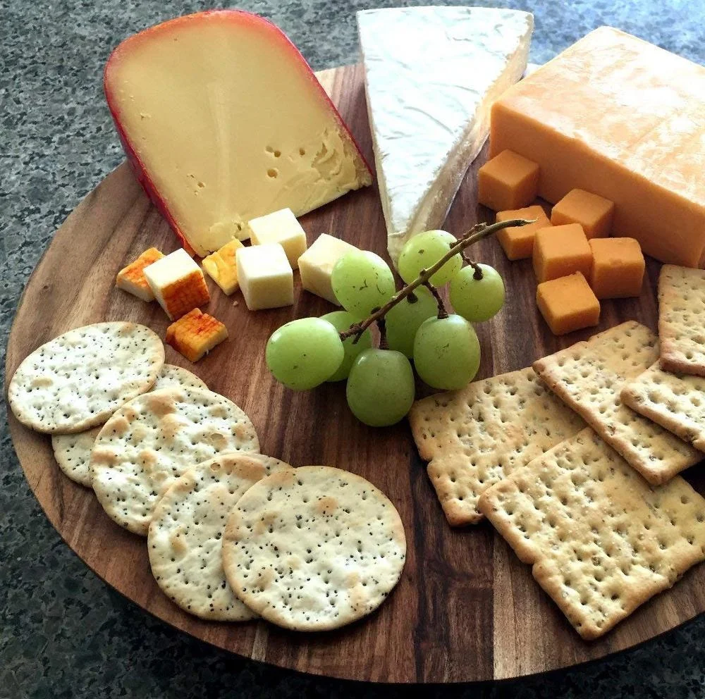 Home furniture Sweet cake stools acacia wood kitchen cake stands