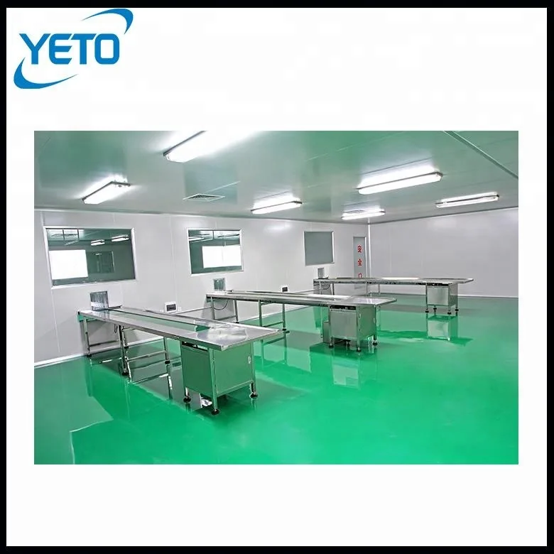 customized high quality automatic stainless steel flat product conveyor belt PVC PU Transfer Conveyor table