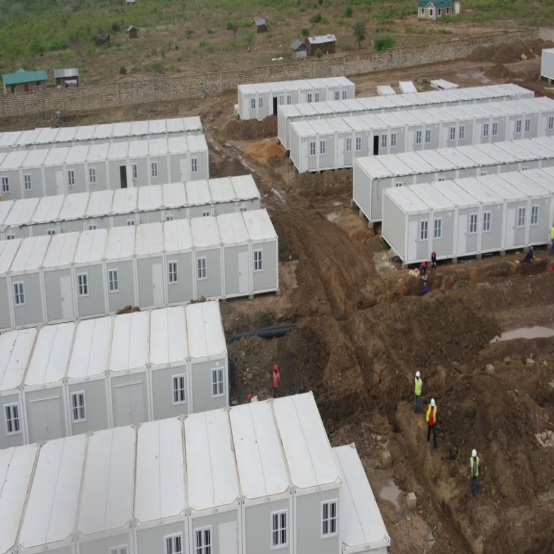 CYMB Portable prefab house with expandable container