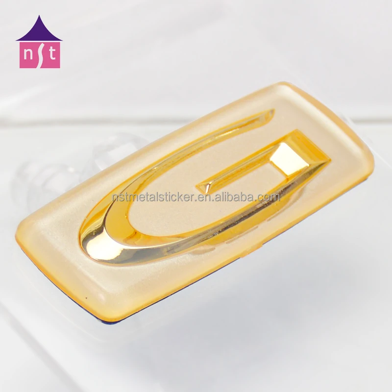 Custom chrome plastic car emblem car sticker 3D look logo,ABS car emblems