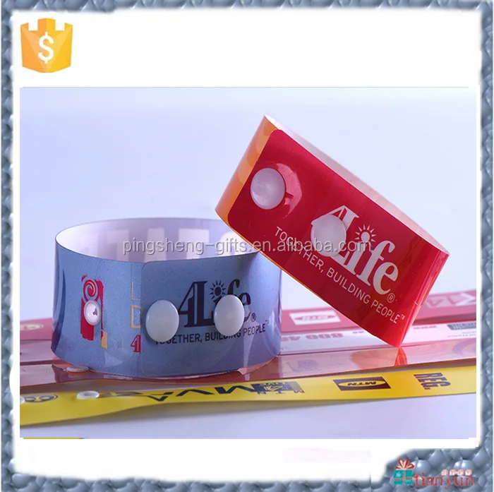 event vinyl wristband