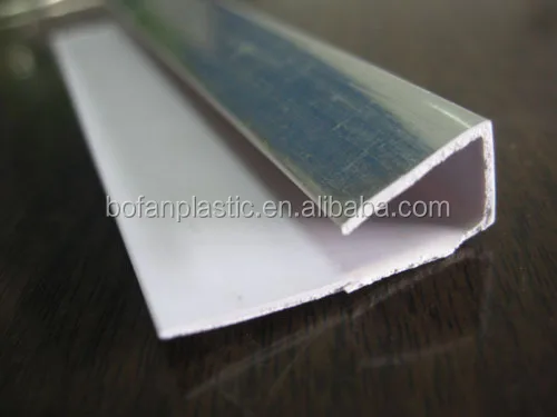 
PVC U end profile for wall panel 