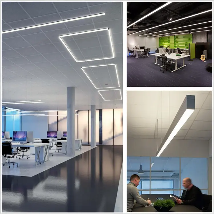 60mm Round led profile aluminum tube, suspended round shape lighting aluminum profile