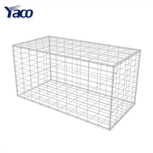50x50x150cm 4mm welded gabion box cage for Landscaping