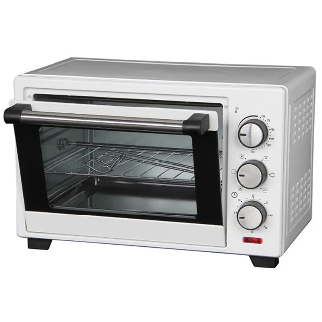 Электрический тостер с двойной стеклянной дверью, 16 л, 1280 Вт, хорошее качество