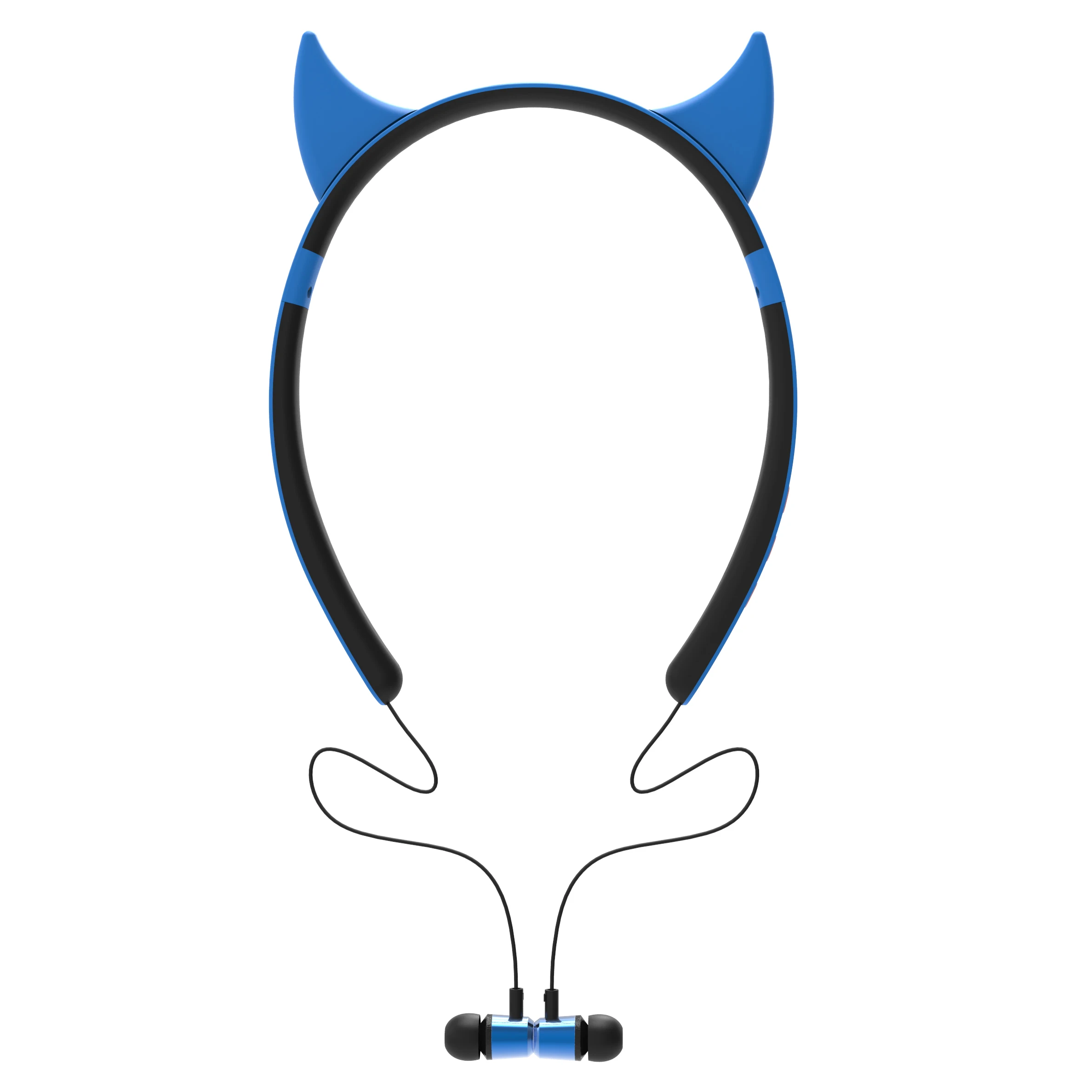 Zhong Wang 2019 New items headphone cat/deer/devil/rabbit ear shape wireless earphone for Amazon Promotion
