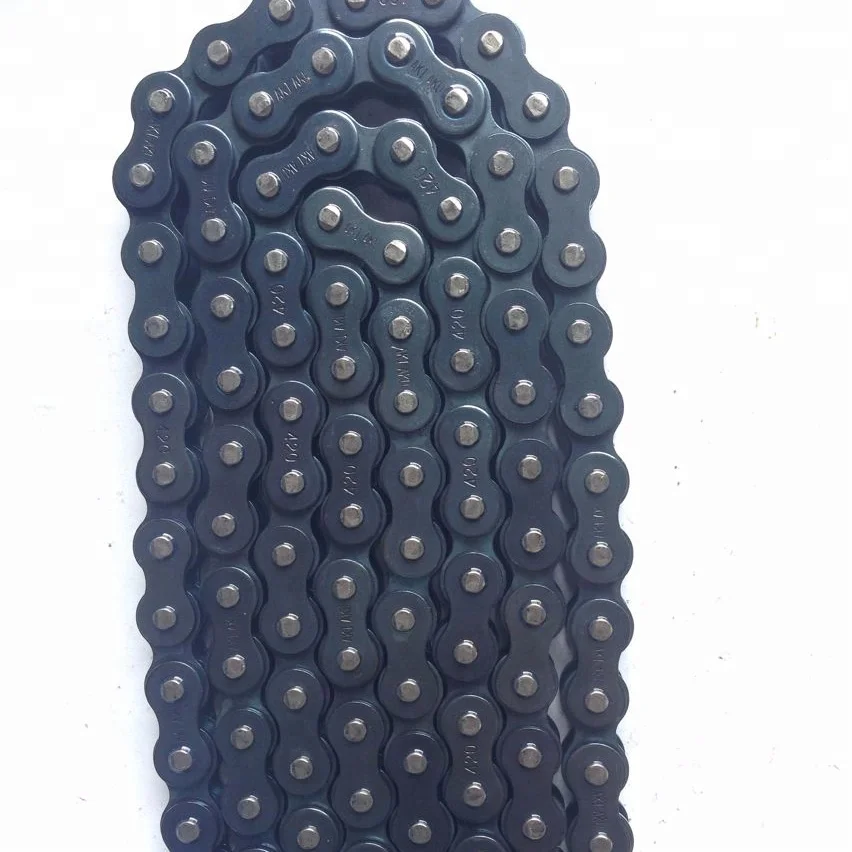CD70 motorcycle spare parts 4 punch motorcycle chain 420-104 in Pakistan