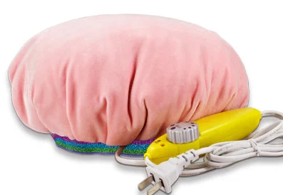 
Microwavable Deep Conditioning Heating cap for hair Treatment automatic electric hair heat cap Baking Oil cap good quality 