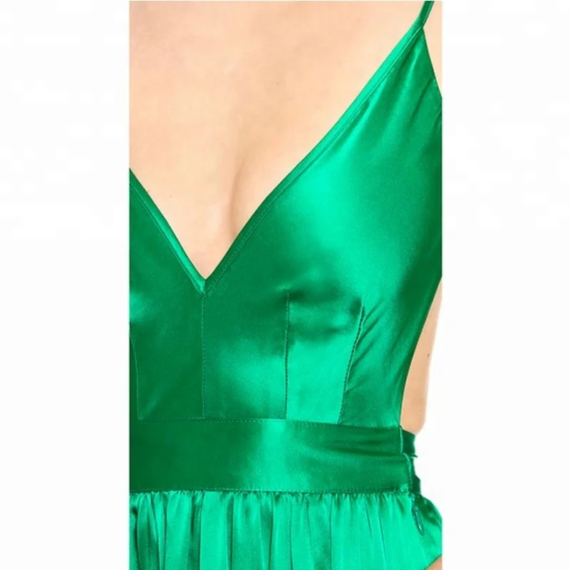 2021 popular silk satin long skirt sexy backless ladies party elegant dress evening dresses