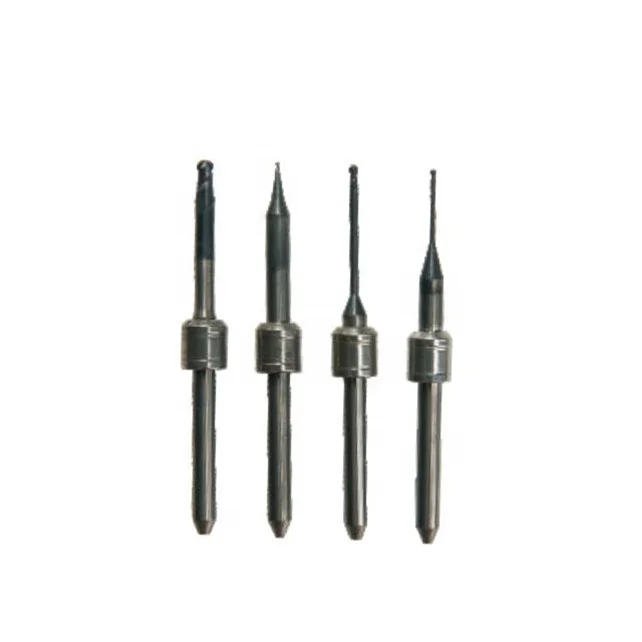 CrN стоматологические циркониевые фрезерные боры для системы CAD CAM мимы икоды/концевые фрезы Yenadent