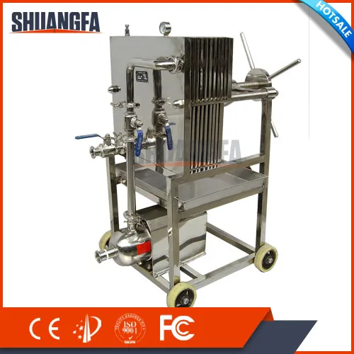 Нержавеющая Сталь Лаборатории Фильтр Пресс-Машина