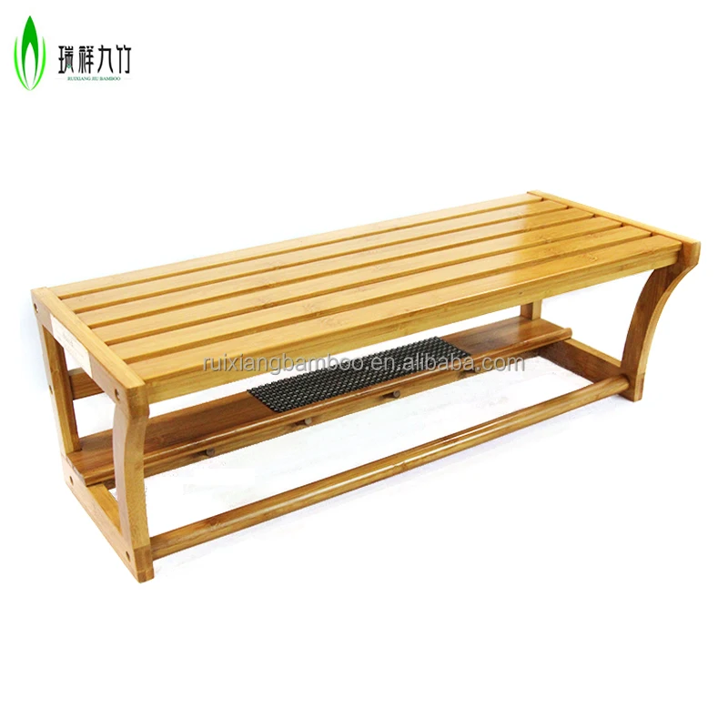 
Вешалка для полотенец ручной работы из бамбукового дерева для гостиниц/вешалка для ванной комнаты 