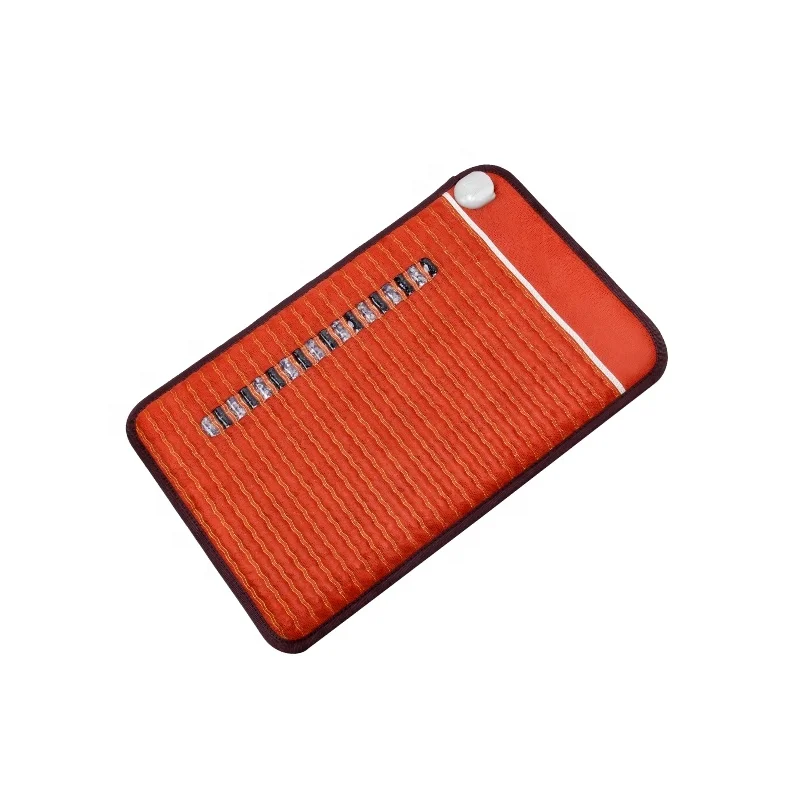 PEMF Far Infrared Negative Ion Tourmaline Amethyst Back Pain Relief Mattress Mini Medical Heating Pad