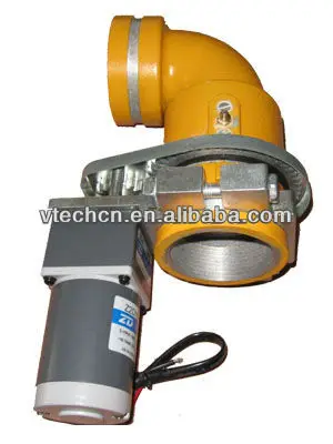 Electric motor swivel joint