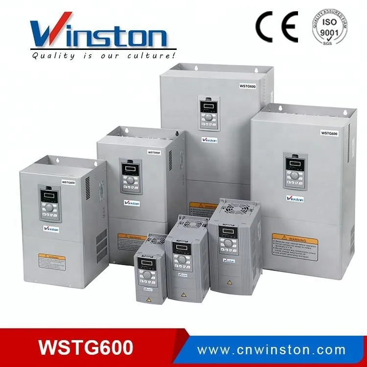 Manufacturer WSTG600 Series 0.4KW to 400KW VFD AC Frequency Inverter Converter