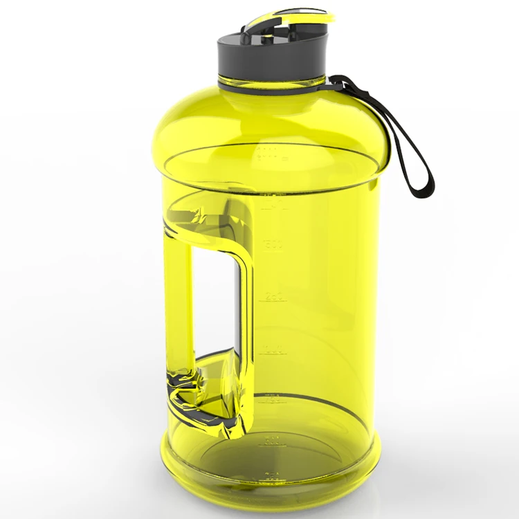 PETG Plastic Type and Plastic Material 2.2l plastic water jug with handle/water bottle