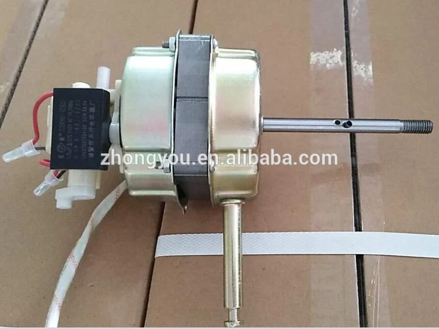 fan motor with synchronous motor and capacitor