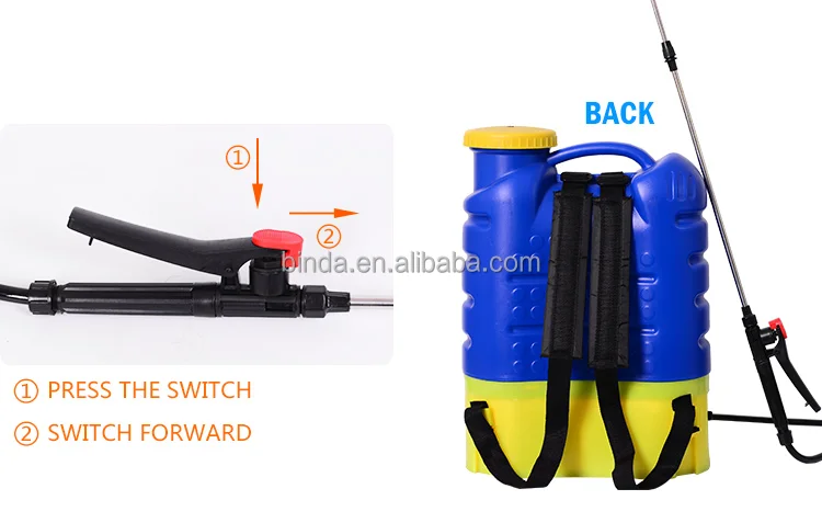 18L Plastic PE 16L Agriculture Electric Battery mosquito killer Knapsack Sprayer
