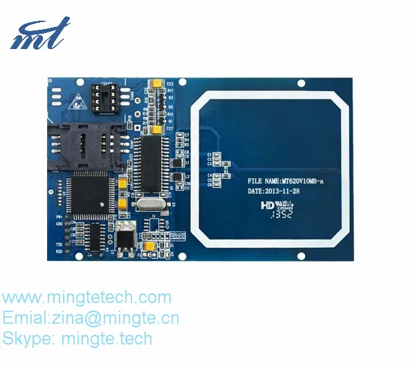 RFID 13.56 КГц Бесконтактных карт EM tag reader для двери контроля доступа MT318-620