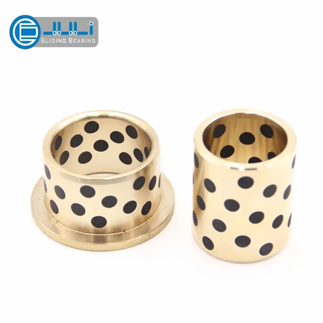 
Graphite Spray Bearing,Graphite Inlaid Oiles Copper Bushing, Carbon Graphite Bushing 