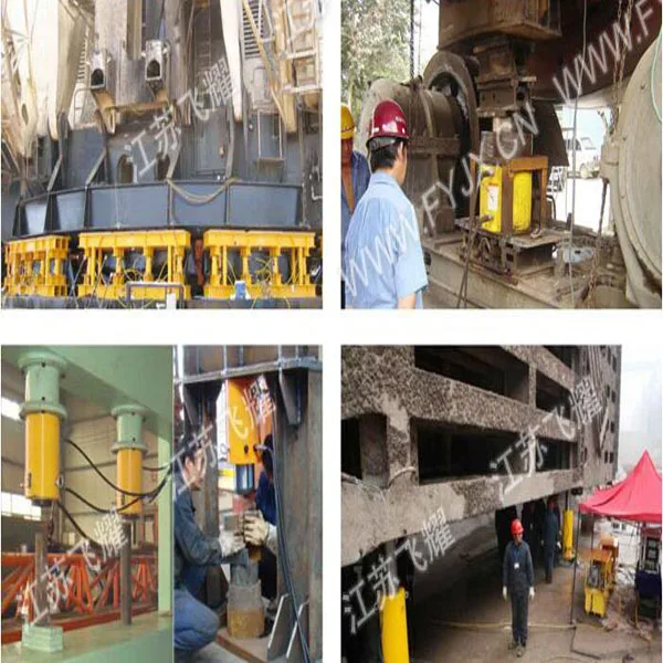 FEIYAO Double acting 250 ton hydraulic jack