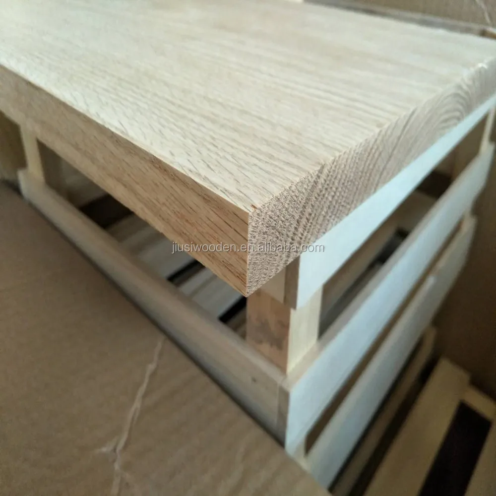 High quality solid wood oak board , american red and white oak wood board/panel