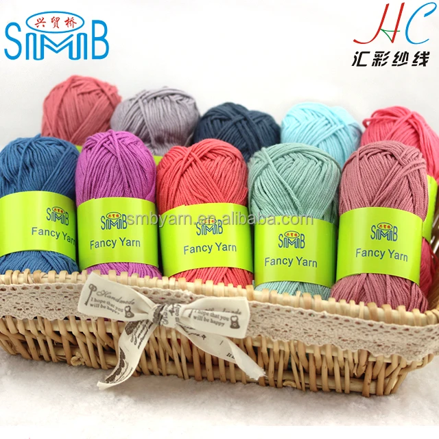 HB3422 huicai пряжа из натурального волокна, популярная фабрика, оптовая продажа, 100 хлопчатобумажная Бамбуковая пряжа для ручного вязания
