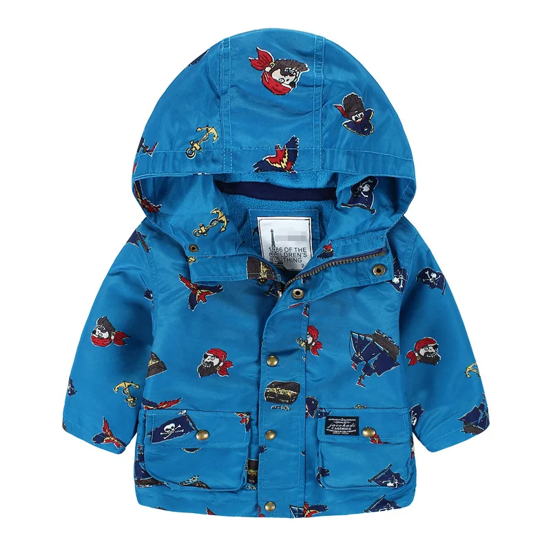 
HT-LBC cool popular warm boy coats Korean Baby boys denim jackets Kids hooded coats cheap 