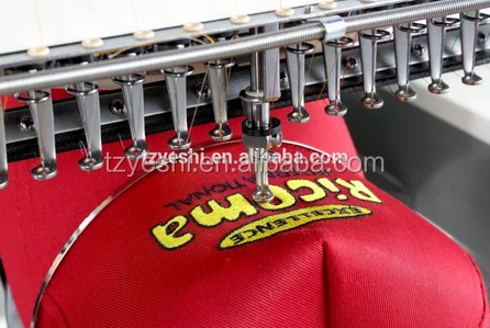 Yeshi 12 Head High Quality Logo Flat Garment Computer Like Fortever Embroidery Computerized Monogram Machine Machine 246