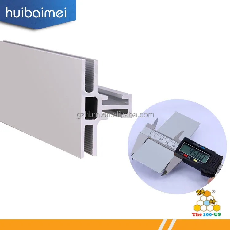 45 ММ тонкий двухсторонний реклама световой короб алюминий ткань рамка