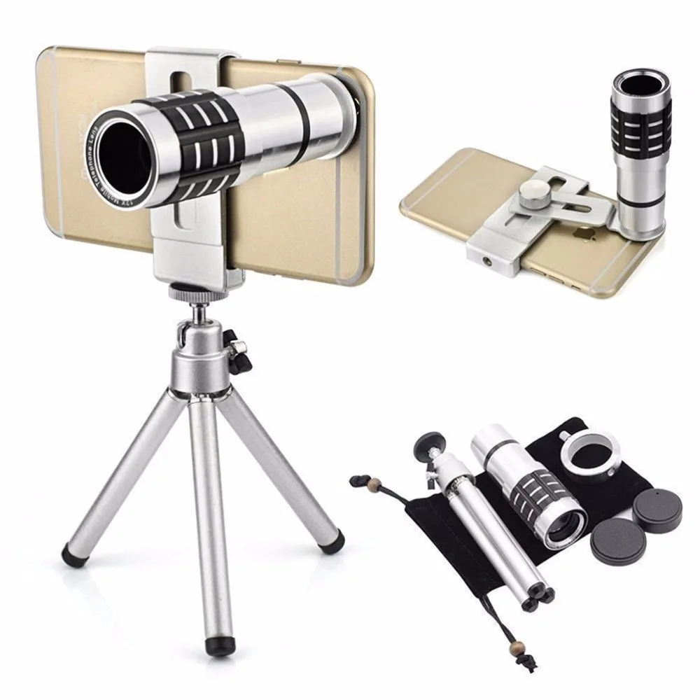 best selling products 2019 in usa 12x Telephoto Manual Focus Telescope Phone Camera Lens