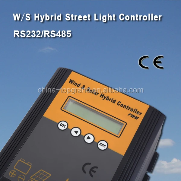 High peak conversion efficiency PWM wind and solar hybrid charge controller 48V made in China mainland