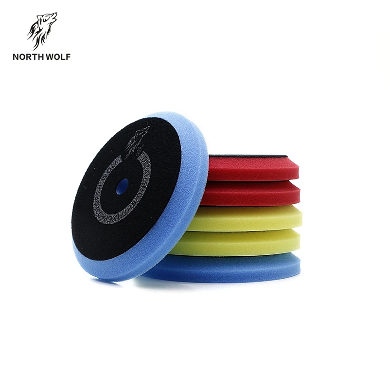 
5 inches Germany foam polish applicator pads for car 