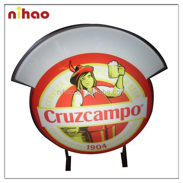 
Colorful outdoor light box sign with good quality 