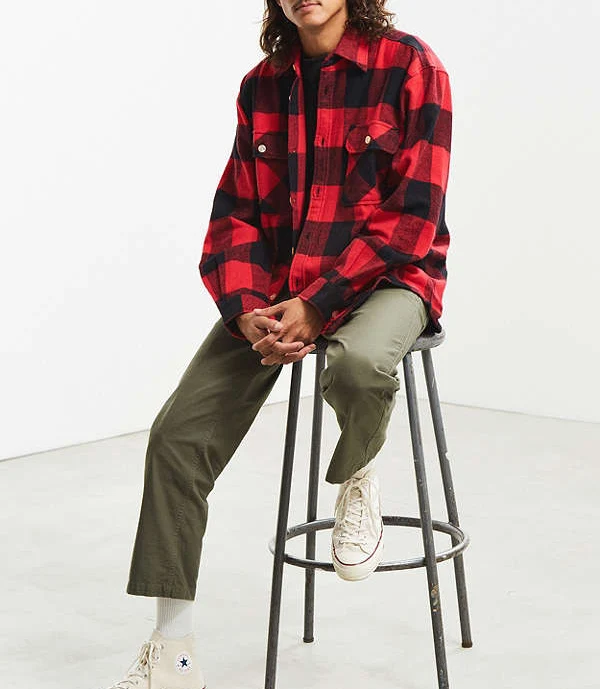 Men Flannel Plaid Shirt 100% Cotton 2020 Spring Autumn Casual Long Sleeve Shirt Soft Comfort Slim Fit Styles Brand Man Clothes