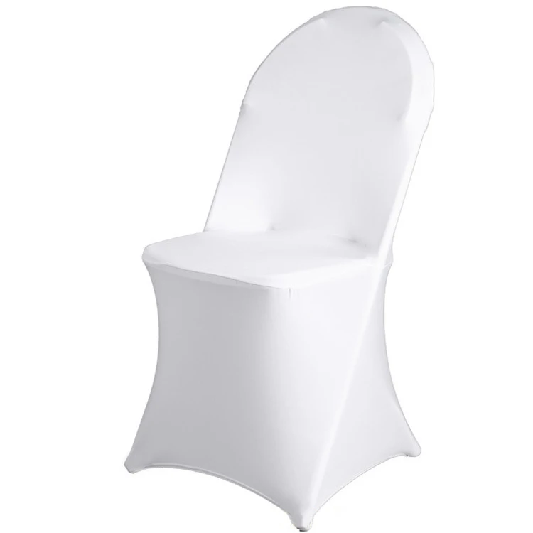 
YRYIE Factory Wholesale Banquet Event Decorative White Spandex Chair Covers For Folding Chairs 