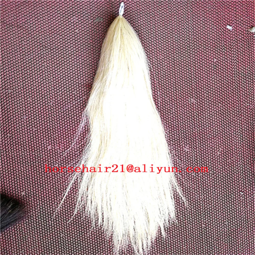 36'-37' most popular black horse tail extension ,low price Cheap horse false tail hairs supplier