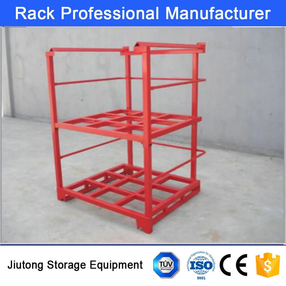 High Quality Warehouse Foldable Stack Pallet Racking Portable Storage Cage