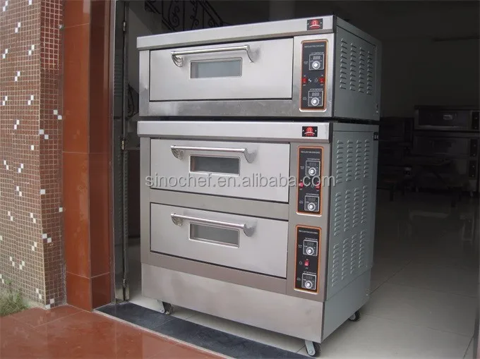 Pizza Oven 2-Deck, 4-Tray Electric bakery Oven/Kitchen Baking equipment for sale