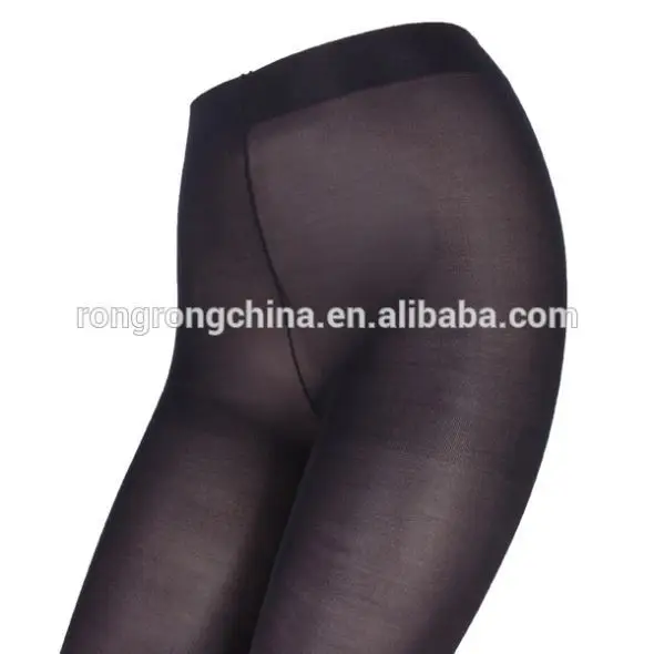 Hosiery Manufacturer Lady Opaque Black Tube Nylon Pantyhose Tights