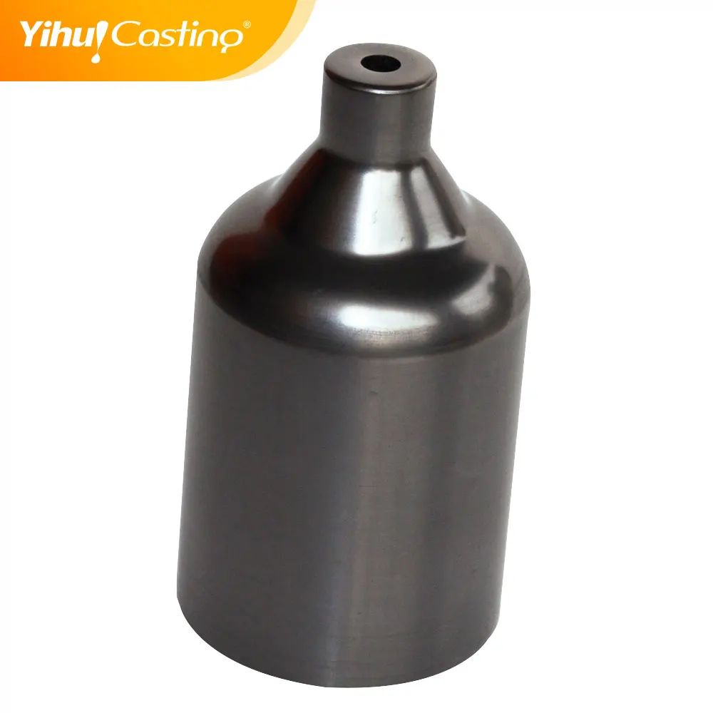 Promotional competitive price black solid graphite crucible melting lead