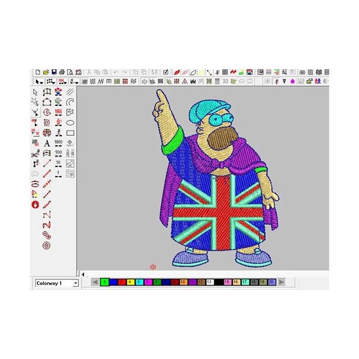 
Fast High-quality Badges Personality Rose For Apparel Decoration Customer Sticker On Patch With Embroidery Design 